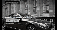 Desktop Screenshot of chauffeurdrivelondon.com